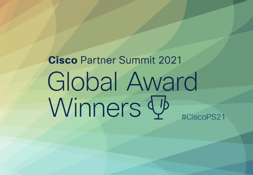 CISCO partner summit award winner 2021